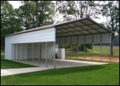 Alva Florida Utility Carports and Combo Carports